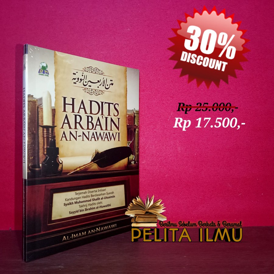 Jual Buku Hadits Arba'in An-Nawawi - Terjemah Disertai Intisari ...