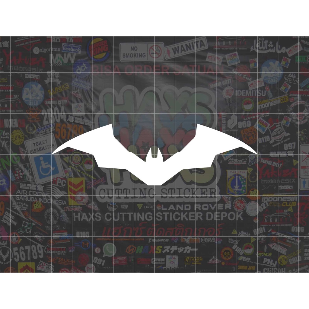 Jual Cutting Sticker The Batman Ukuran 10 Cm x 3 Cm Untuk Motor Mobil ...