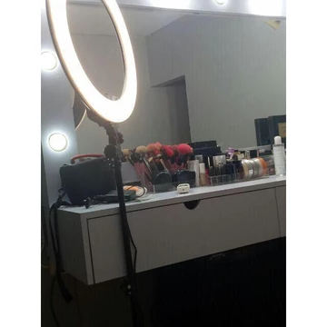 Latour B Ring Light LED HD 18S Bi Color 18S GRATIS TRIPOD Ringlight Bicolour Bi Colour Color