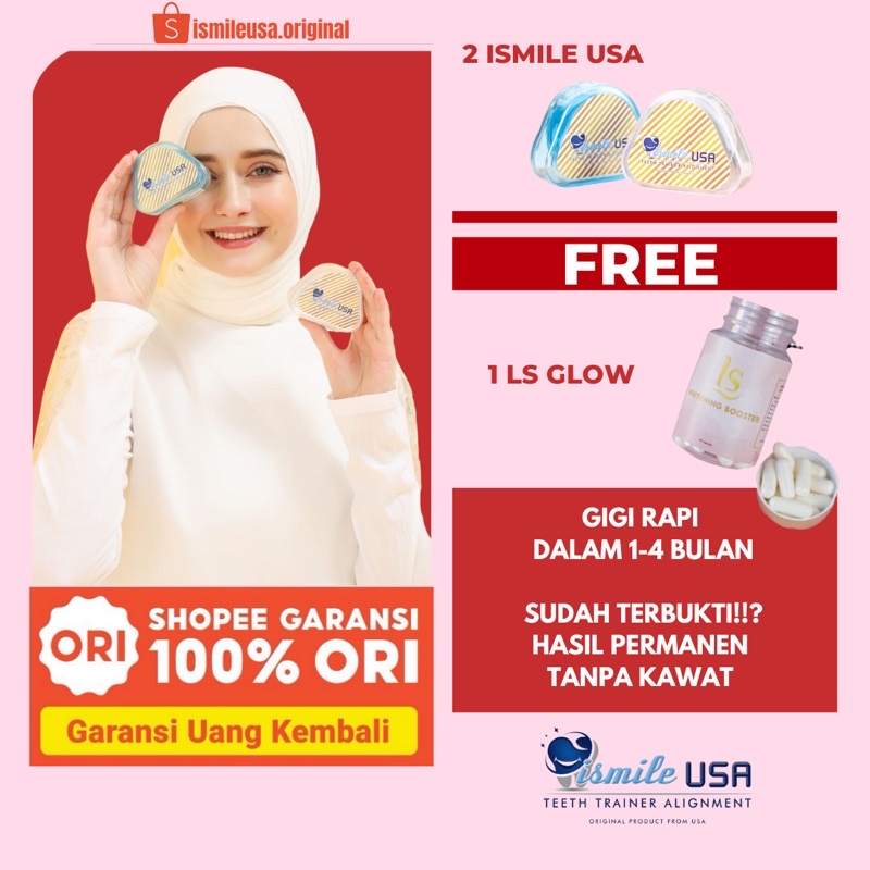 Jual Perapih gigi Ismile usa original 100% teeth trainer aligment ...