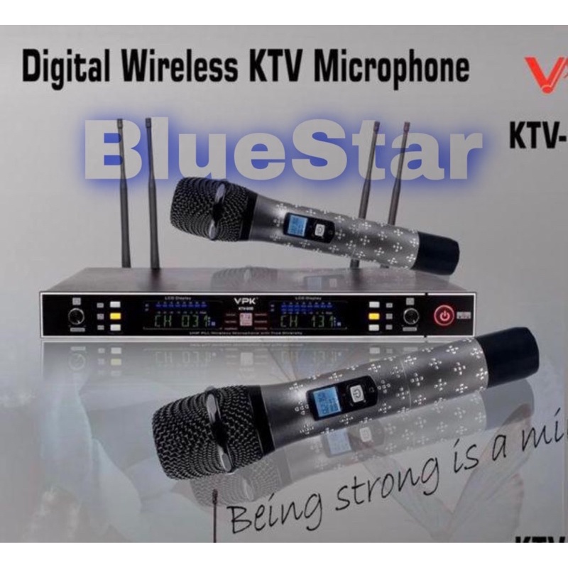 Jual Mic Wireless VPK KTV 600 Original Handheld | Shopee Indonesia