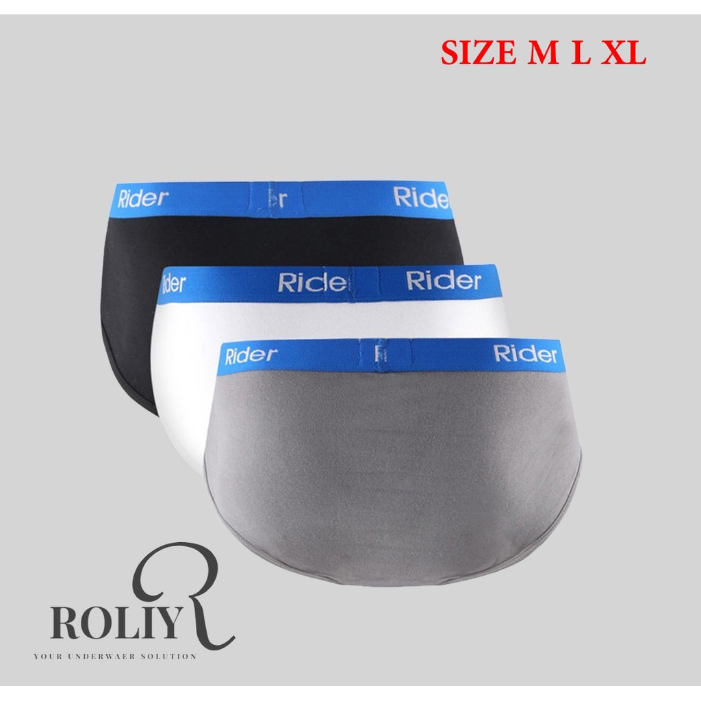 Jual Rider Sport Brief Pria R333B Multiwarna Box 3 in 1 |CD PRIA |CD ...