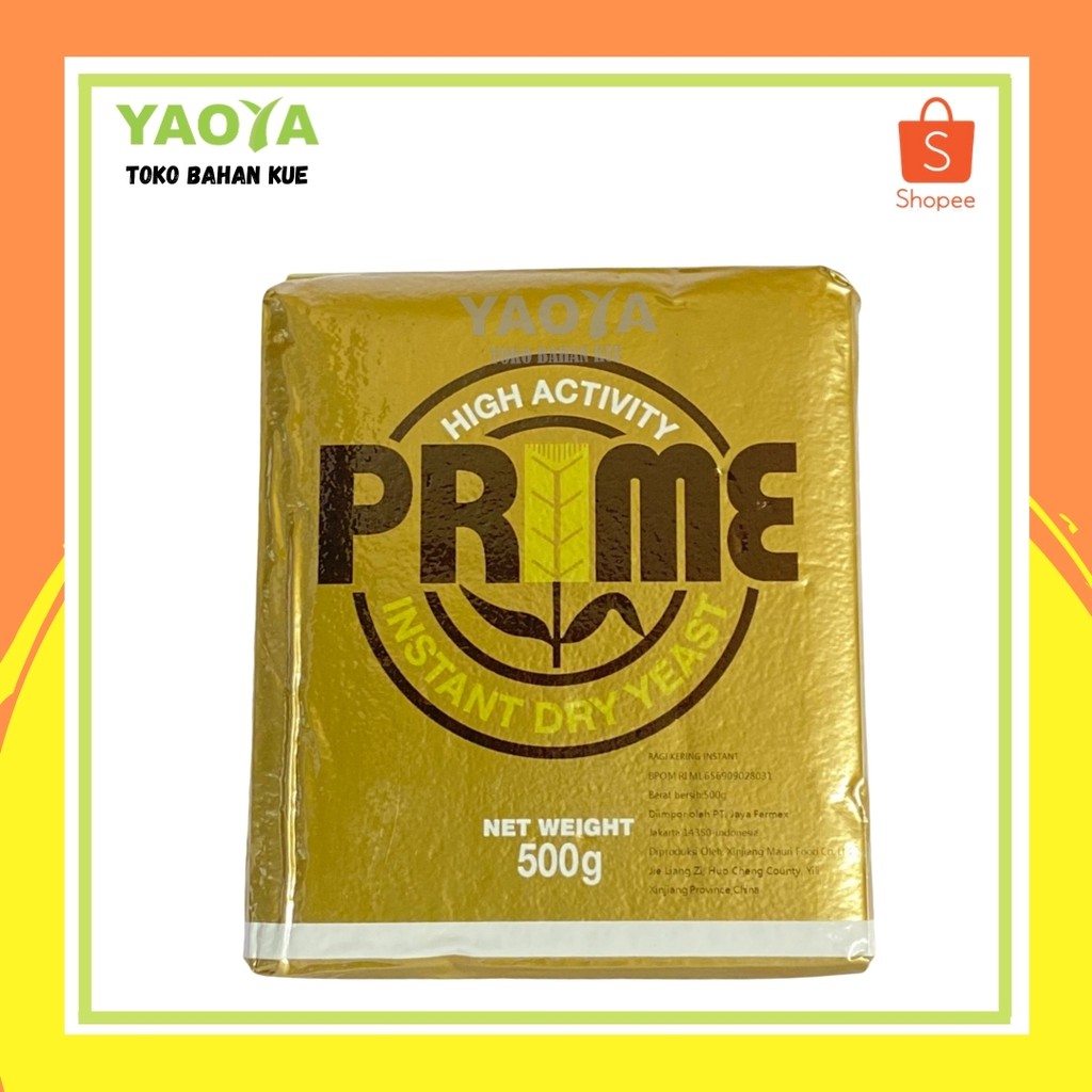 Jual PRIME INSTANT DRY YEAST 500G | Shopee Indonesia
