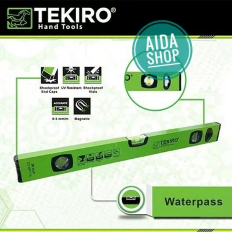 Jual Siku Air Waterpass Magnet 12 Tekiro Ori Alat Ukur Waterpas