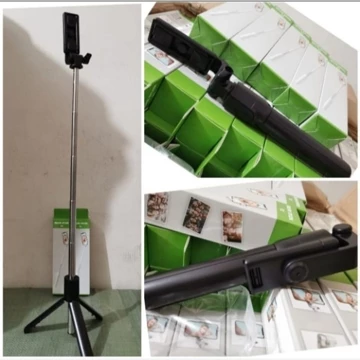 Tongsis Bluetooth Tripod R1 Holder 360 Derajat