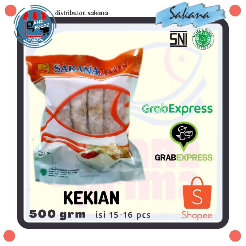 Jual Sakana Kekian Kekian Sakana 500 Gr Shopee Indonesia