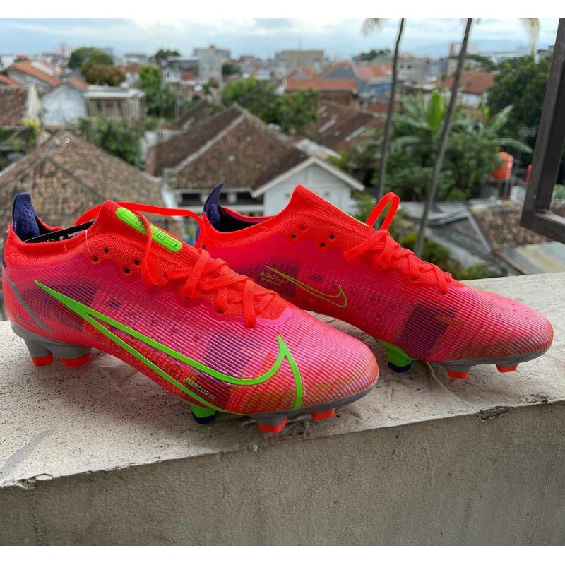 Sepatu Bola Nike Mercurial Vapor 14 Elite AG PRO Spectrum Bright