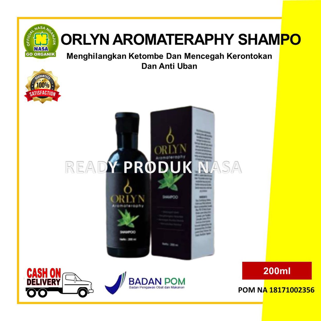 Jual Orlyn Rangkaian Produk Nasa Shampo Orlyn Anti Rambut Rontok Anti Uban Dan Anti Ketombe 