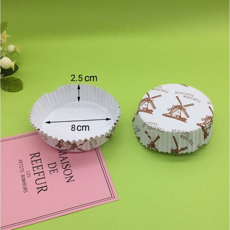Jual 200pcs - Cup roti, cup roti oval, cup roti bulat, paper cup case ...