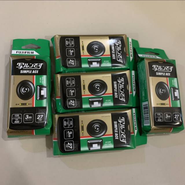 Jual Fujifilm Disposable Camera Simple ACE Japan / Kamera Disposable
