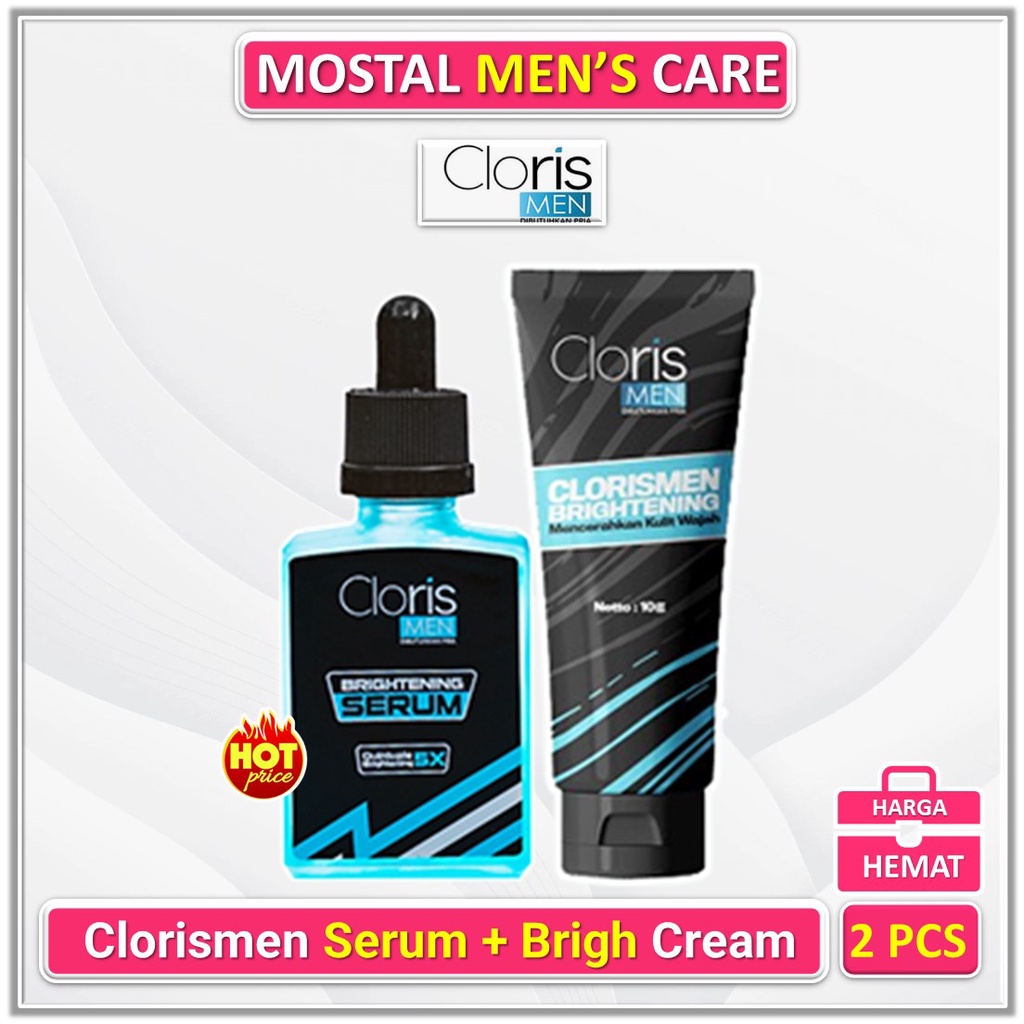 Jual Mostalmenscare Clorismen Cream Dan Serum Pria Untuk Mencerahkan ...