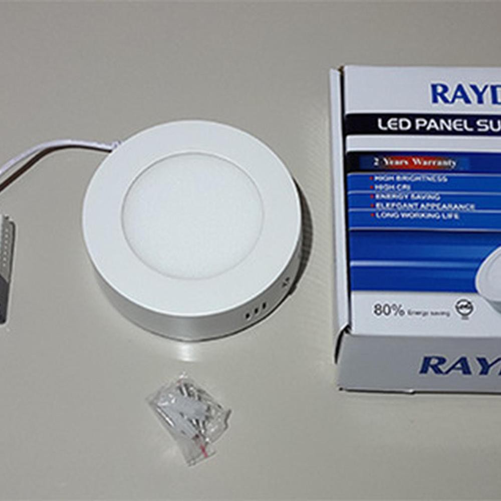 Jual Led Panel 6 watt surface light Model Bulat ( tanpa lobangin plafon ...