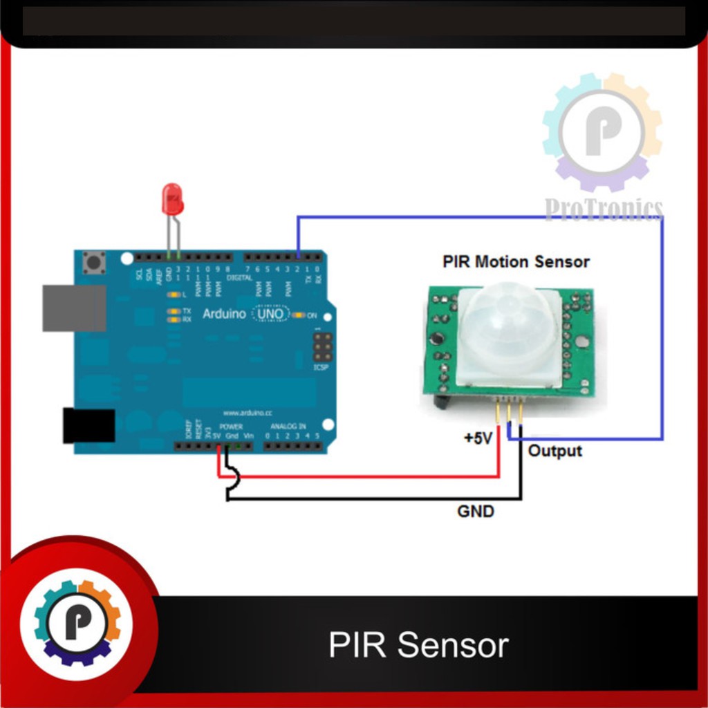 Jual PIR Motion Passive Infared Sensor | Shopee Indonesia