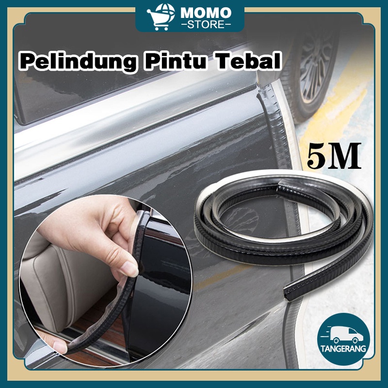 Jual 5M Pelindung Pintu Mobil/Car Door Protector Strip/List Karet Pintu ...