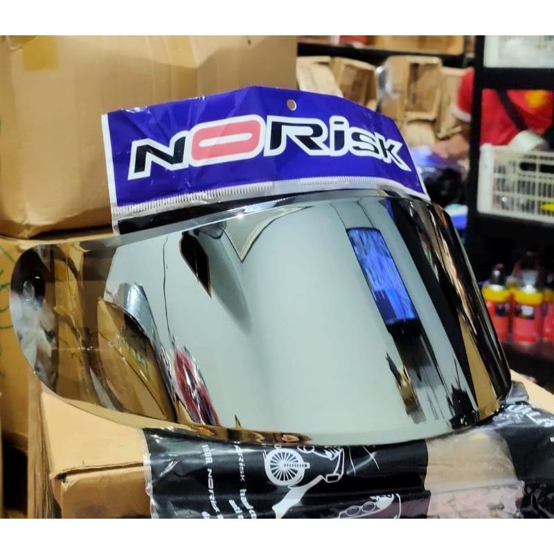 Jual Kaca Helm Flat Visor Iridium Silver Hitam Smoke Kyt Rc Kyt R Kyt K R Mds Viktory