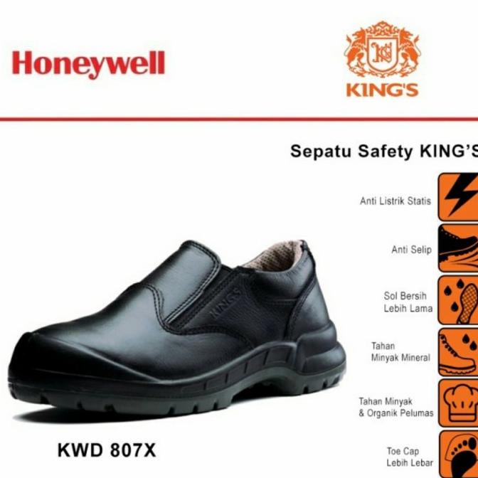 Jual Sepatu Safety Kings Kwd 807X Original Safety Shoes By Honeywell Promo Moodyfae Shopee