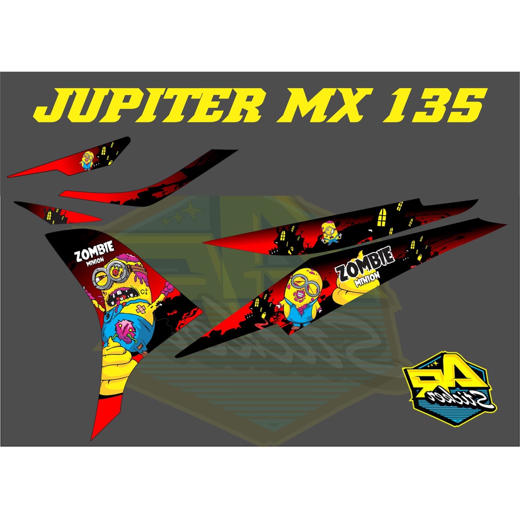 Jual Striping Jupiter Mx Striping Mx New Sticker Jupiter Mx