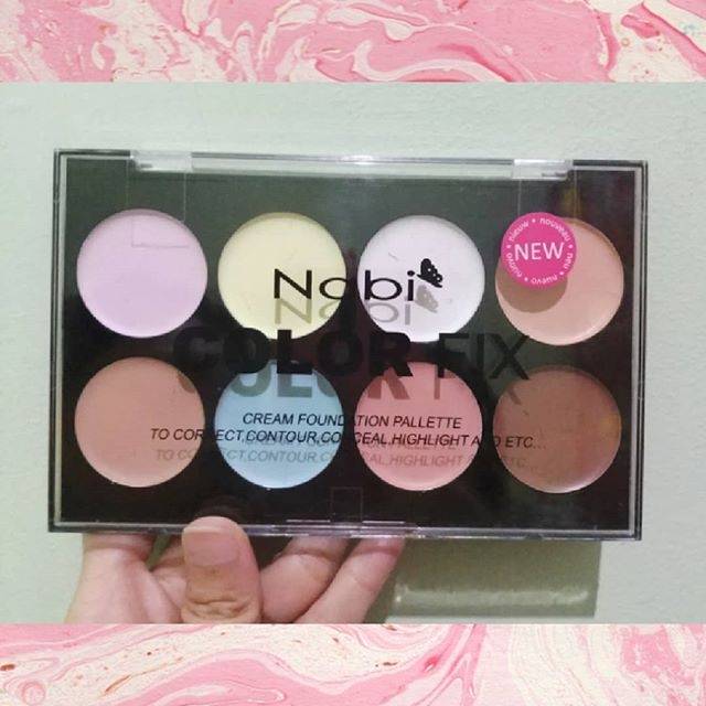 Jual NABI COLOR FIX CREAM PALLETE (💯% Original Nabi) | Shopee Indonesia