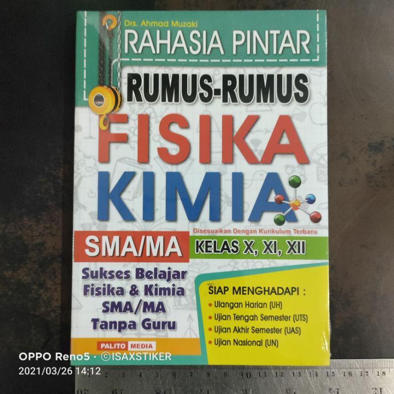 Jual Buku Rumus Fisika Kimia | Shopee Indonesia