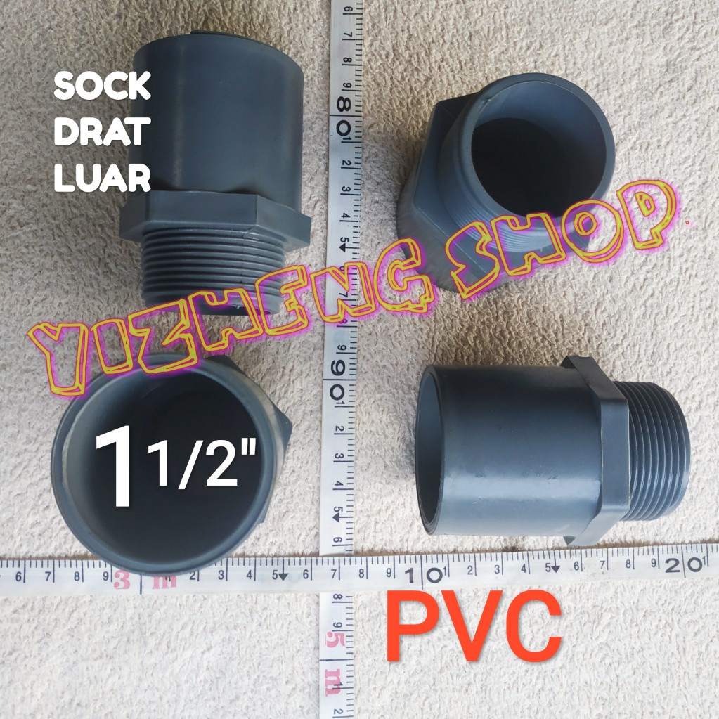 Jual Sock Drat Luar Pvc Inch Shopee Indonesia