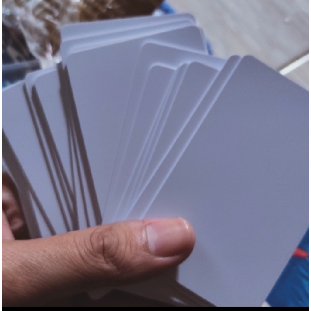 Jual pvc id card injet satuan | Shopee Indonesia