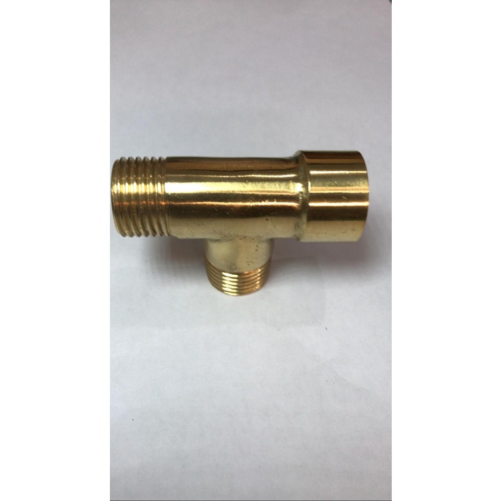 Jual Nepel T KUNINGAN 1/2 KLLD - Fitting pipa sambungan Nepel Tee K08A ...