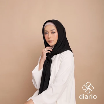 Diario Kerudung Segi Empat Paris Premium Plain Scarf Vol. 1