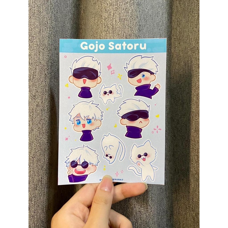 Jual Sticker Anime Gojo Satoru | Shopee Indonesia