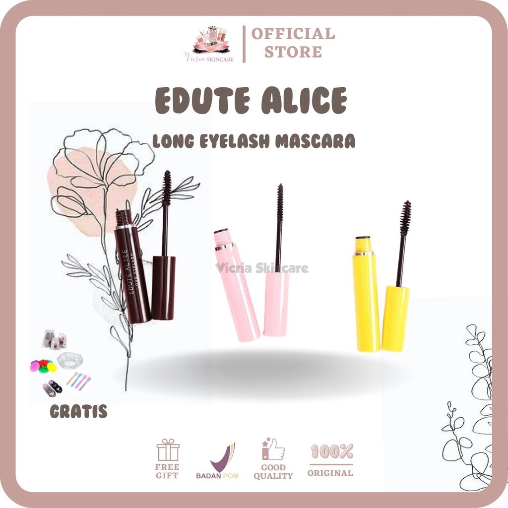 Jual edute alice long eyelash mascara | Shopee Indonesia