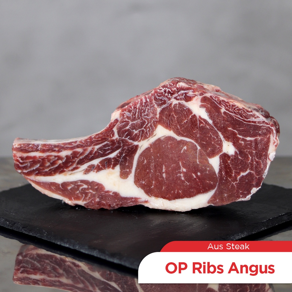 Jual Meatbank Op Ribs Angus Daging Sapi Premium Aus Beef Rib Eye Bone