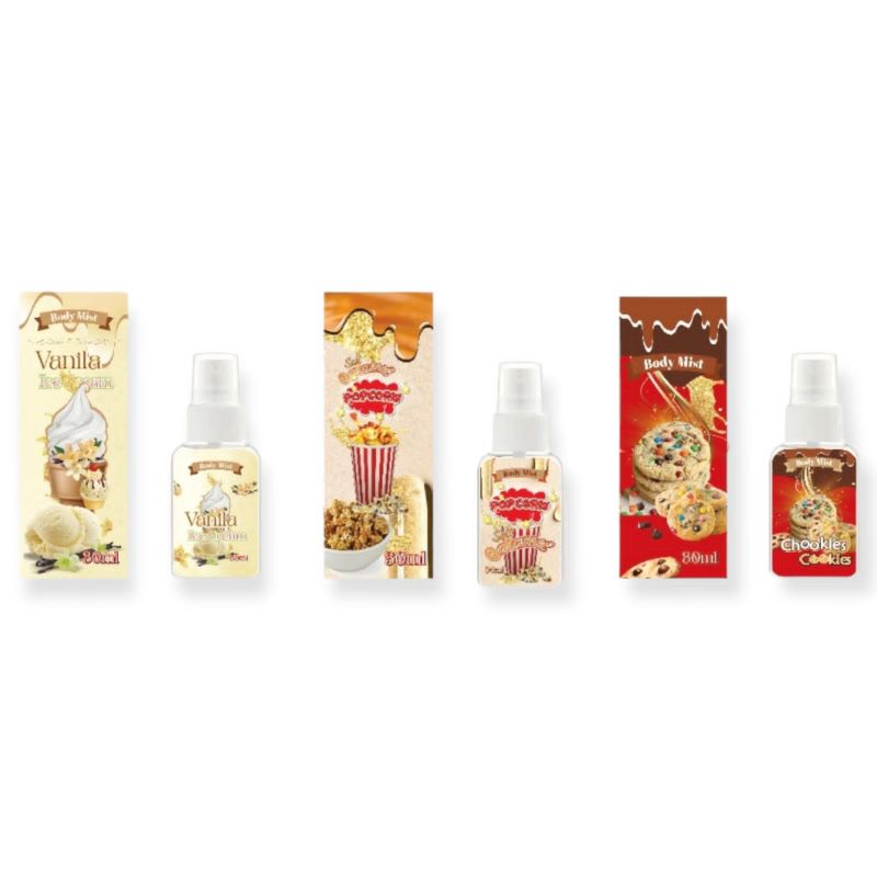 Jual EB - Parfum Body Mist Premium 30ml / Body Mist Popcorn Caramel ...