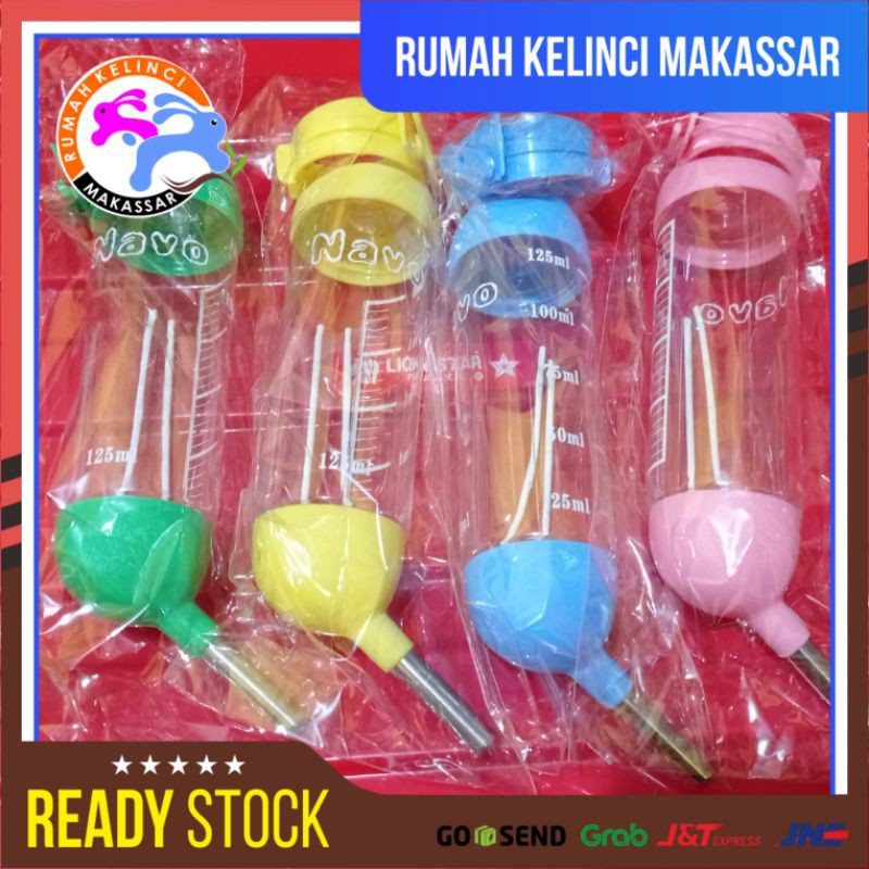 Jual Botol Minum Dot 125ML Botol Minum Kelinci Hamster Marmut Hewan ...