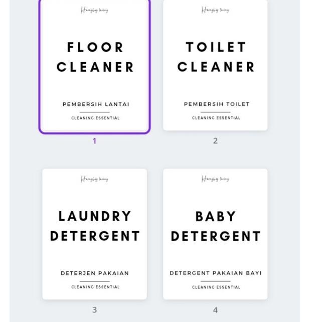 Jual X46X Botol Refill Putih 1 Liter Tempat Detergent Softener Cair ...