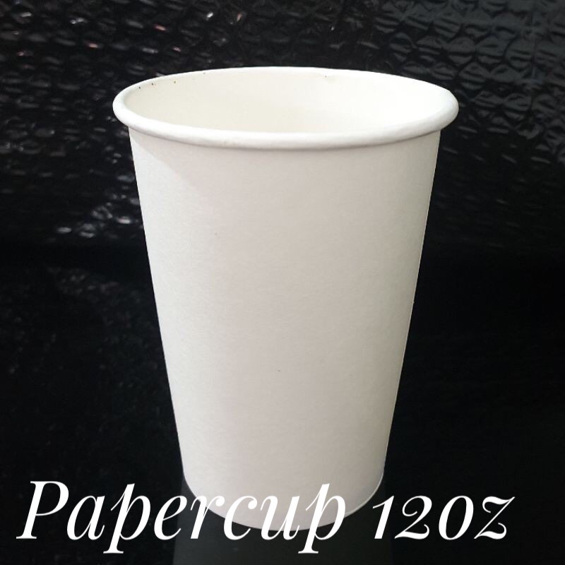 Jual Paper Hot And Cold Cup Polos 12 Oz 360 Ml Gelas Kertas Panas And Dingin Isi 50 Pcs 8055