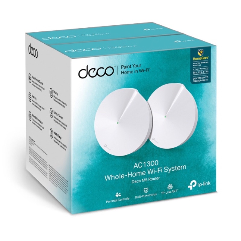 Jual TP-Link Deco M5 AC1300 Mesh WiFi System Dual Band Gigabit Router ...