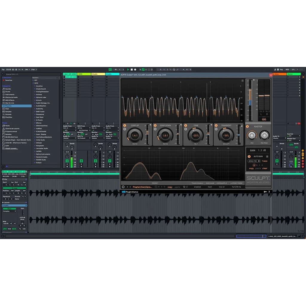Jual Plugin ADPTR Audio Sculpt v1 - vst built on top of four dynamic ...
