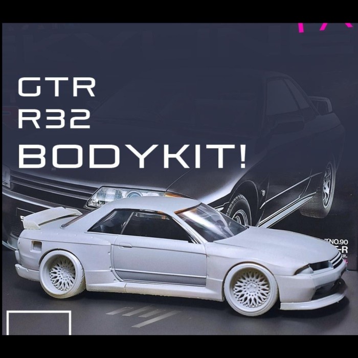 Jual GTR R32 BODYKIT For tamiya 1/24 MOKIT MODEL KIT | Shopee Indonesia