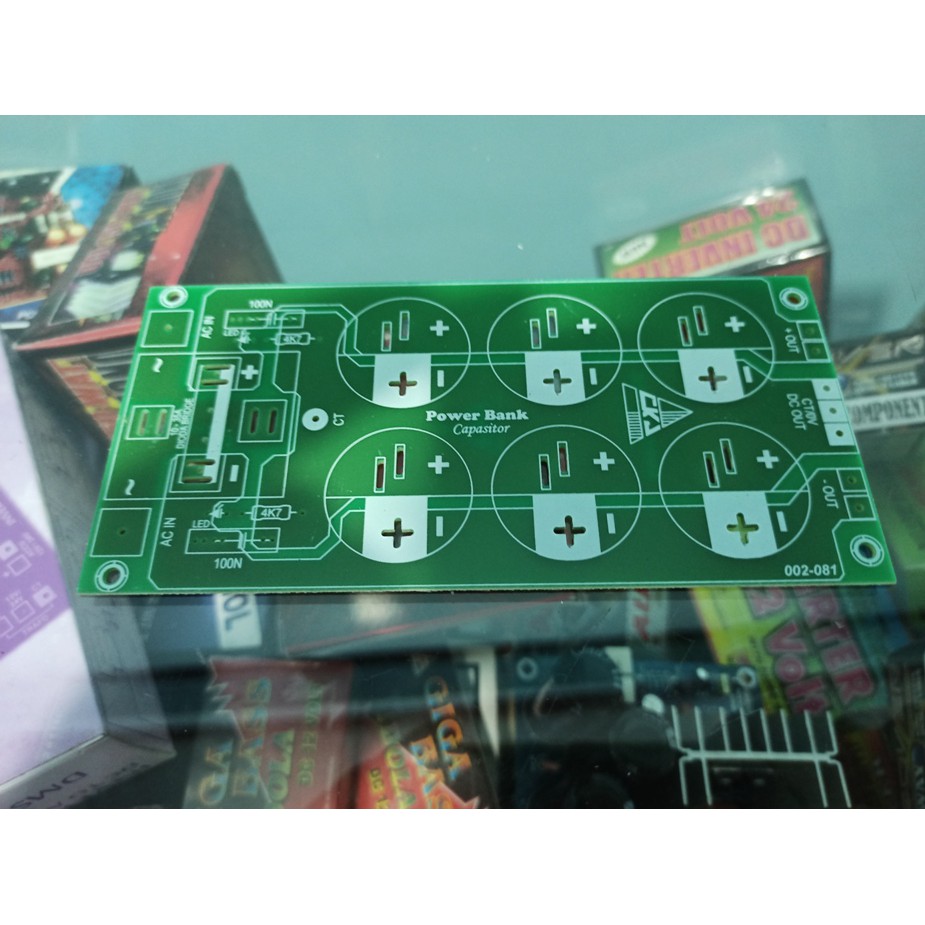 Jual PCB CAPASITOR POWER BANK 6 ELCO DUDUKAN ELCO PCB FIBER | Shopee