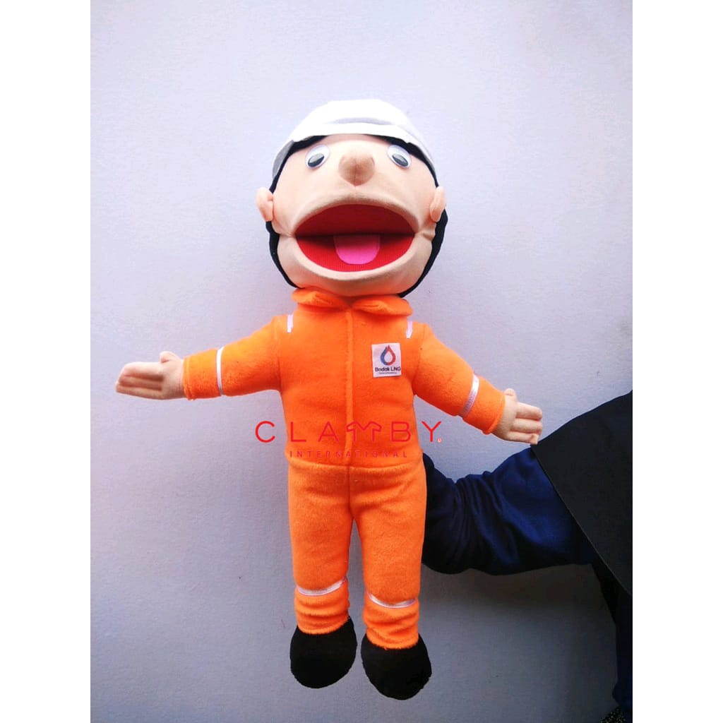 Jual Hand Puppet Profesi K3 PLN Damkar Boneka Tangan Ventriloquist ...