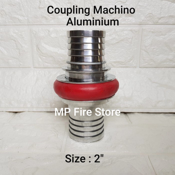 Jual Coupling Fire Hose Machino 2 Inch Kopling Selang Pemadam Aluminium ...