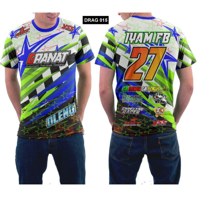 Jual JERSEY RACING/DRAG CUSTOM | Shopee Indonesia