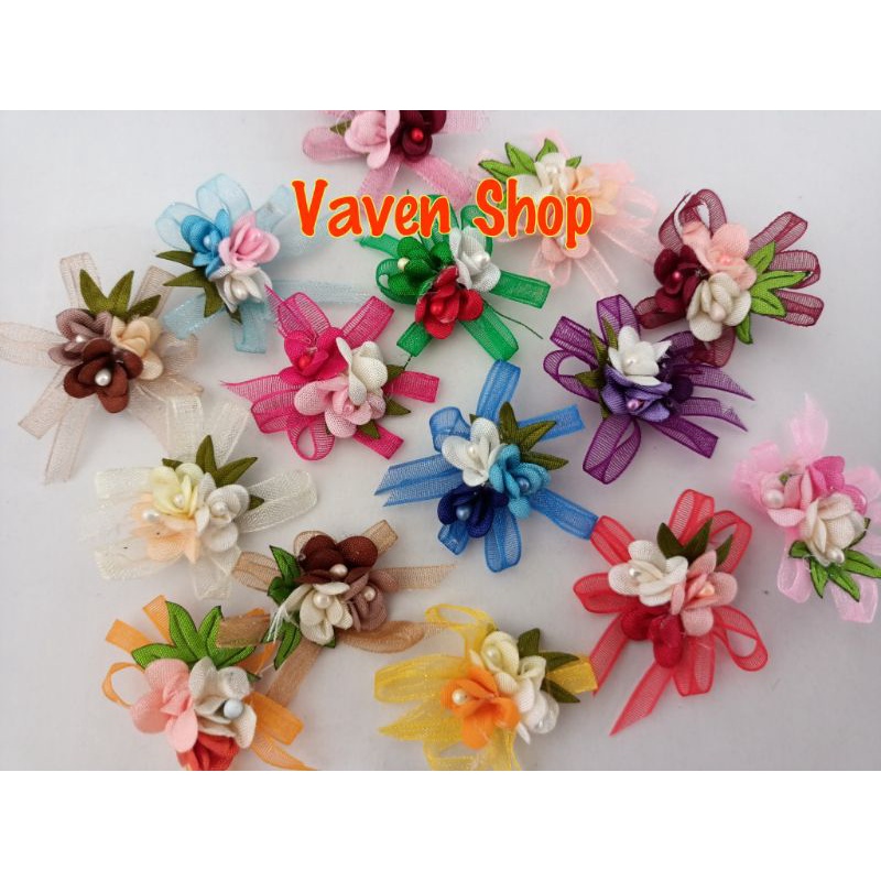 Jual Aplikasi Bunga 3 Organdi per 1 lusin | Shopee Indonesia