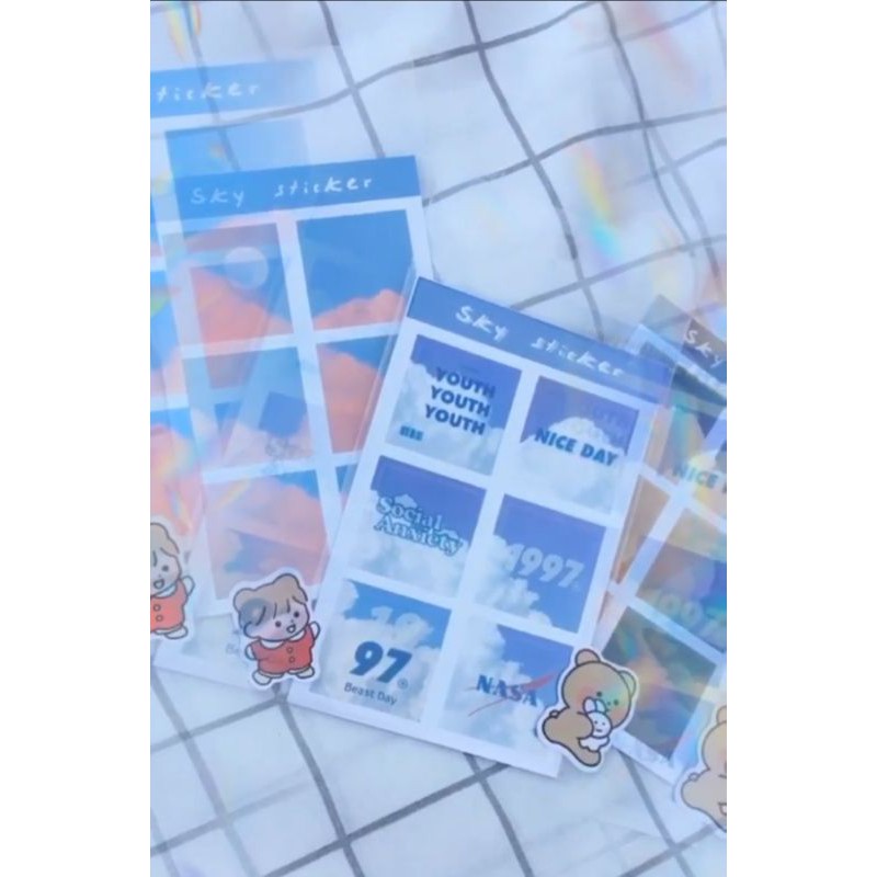 Jual STICKER SHEETS (5 PCS / PACK) | Shopee Indonesia