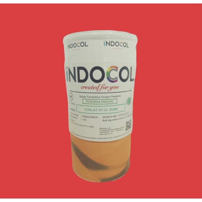 Jual PEWARNA MAKANAN INDOCOL COKLAT HT (BROWN HT) - PACKING 1 KG ...