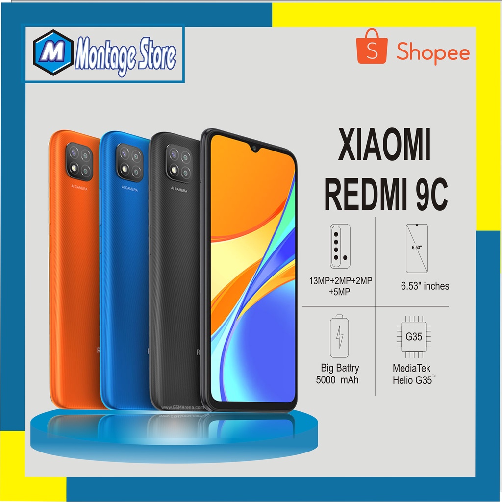 Jual Xiaomi Redmi 9C 4GB/64GB | Shopee Indonesia