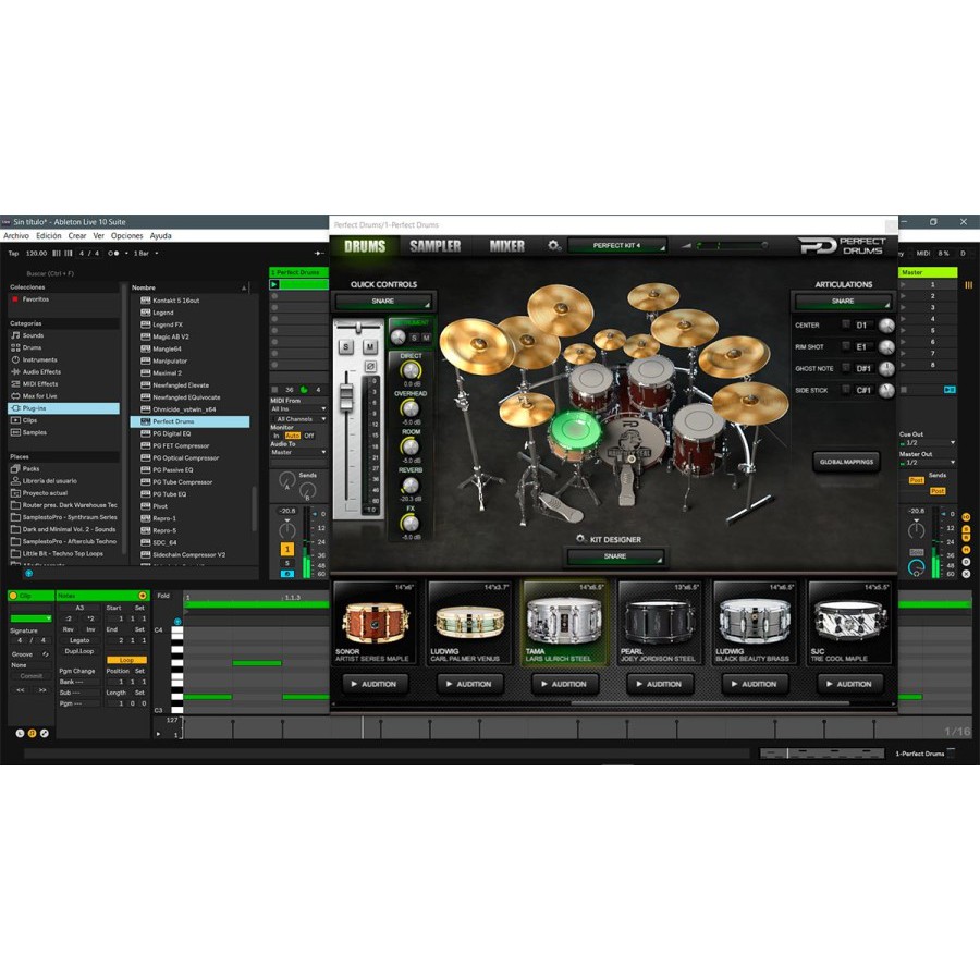 Jual Plugin Perfect Drums - Naughty Seal Audio | VST sampel studio ...