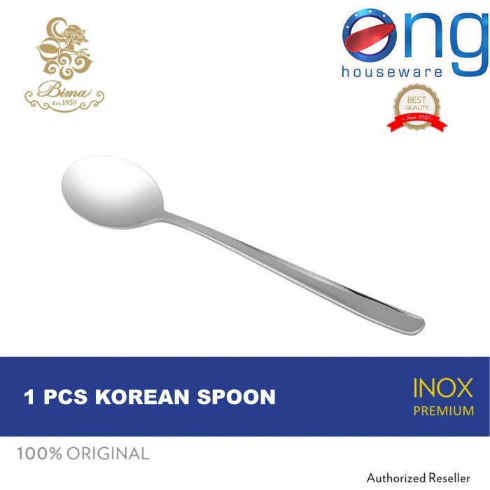 Jual Promo Sendok Korean Korean Spoon Stainless Bahan Inox Premium Bima Kr216003 Murah Shopee