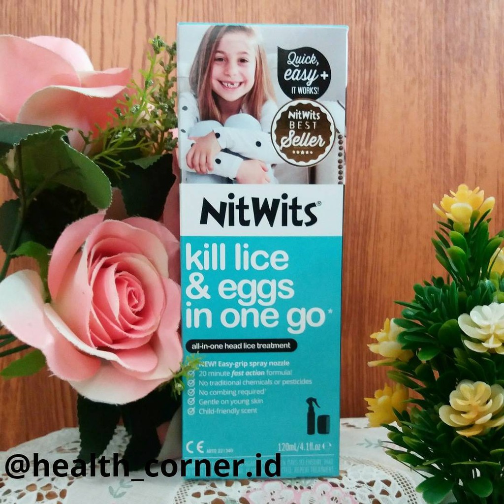 Jual Nitwits Kill Lice & Eggs in One Go 120ml Basmi Kutu dan Telur