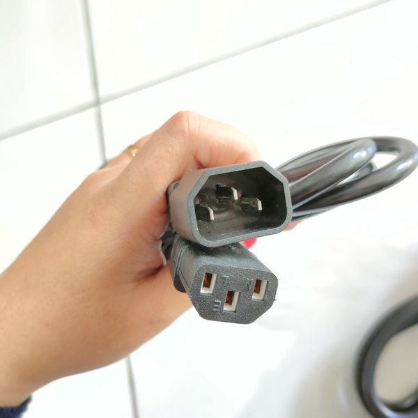 Jual KABEL POWER SAMBUNGAN UPS Pc Colokan 3 Pin Monitor Komputer Murah ...