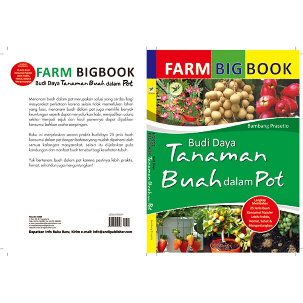 Jual Farm Big Book: Budi Daya Tanaman Buah Dalam Pot (FC) | Shopee ...